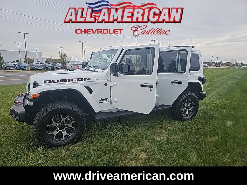 Used 2023 Jeep Wrangler Unlimited Rubicon w/ LED Lighting Group