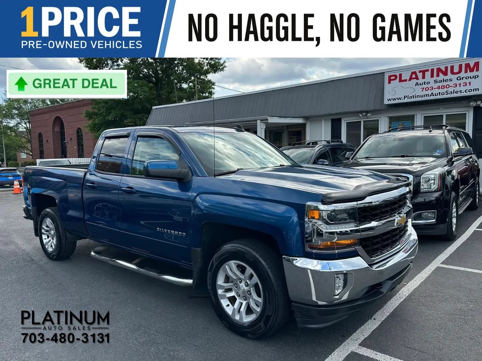 Used 2017 Chevrolet Silverado 1500 LT w/ All Star Edition AWD/4WD image 1