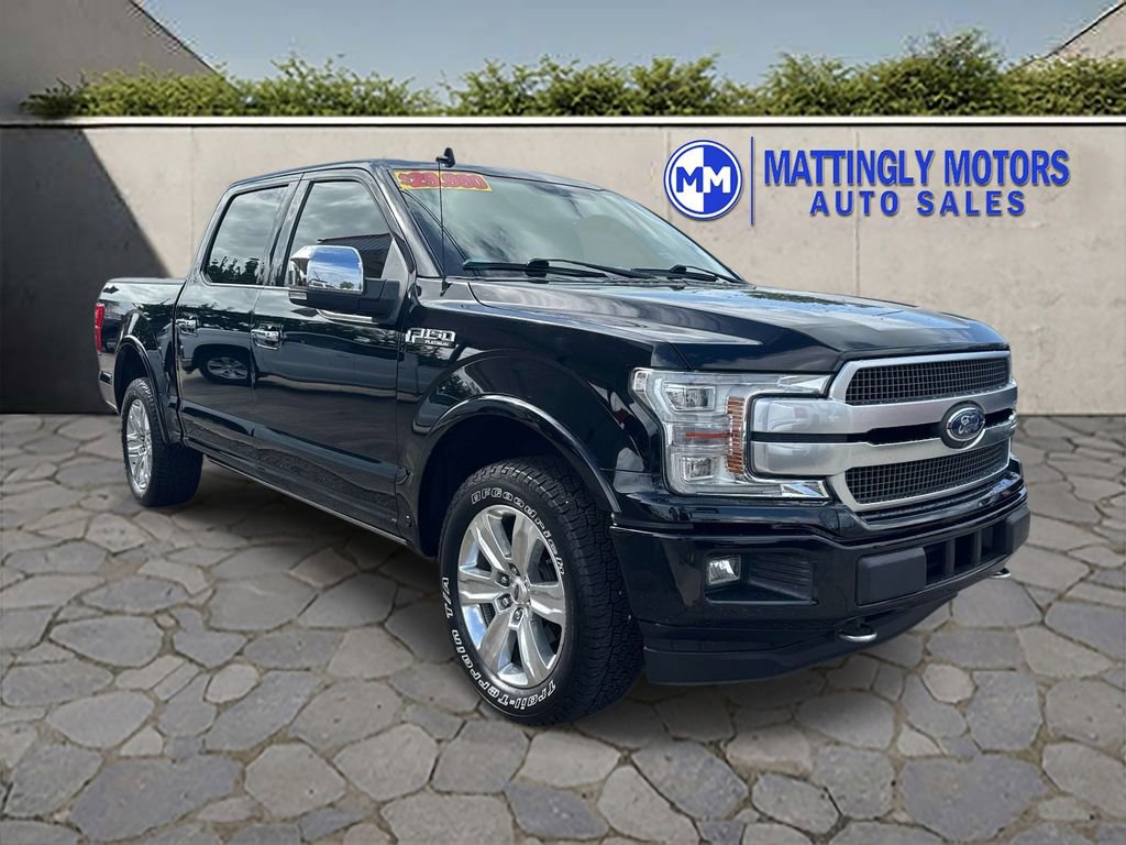 Used 2018 Ford F150 Platinum w/ Equipment Group 701A Luxury AWD/4WD image 1
