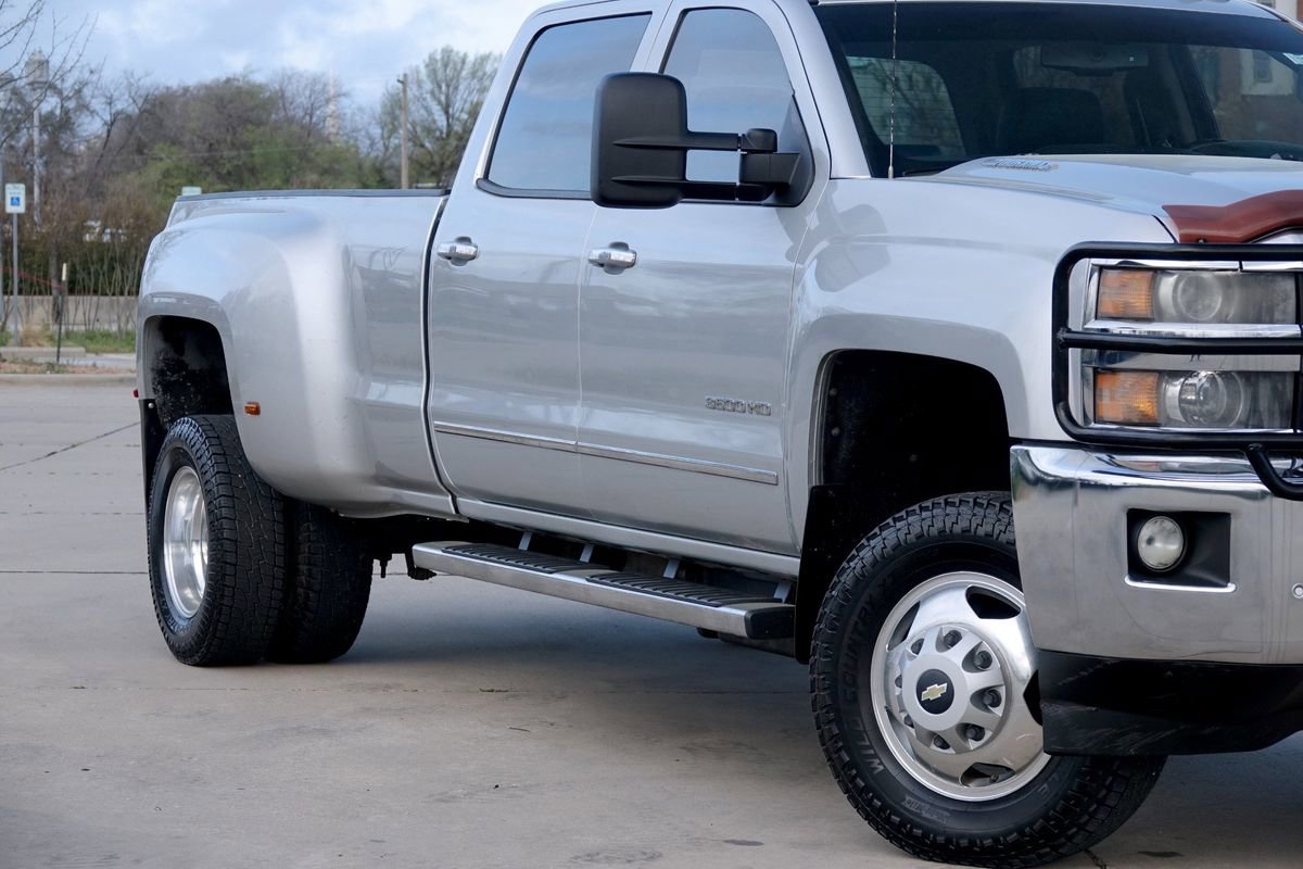 Used 2015 Chevrolet Silverado 3500 LTZ w/ Duramax Plus Package AWD/4WD image 3