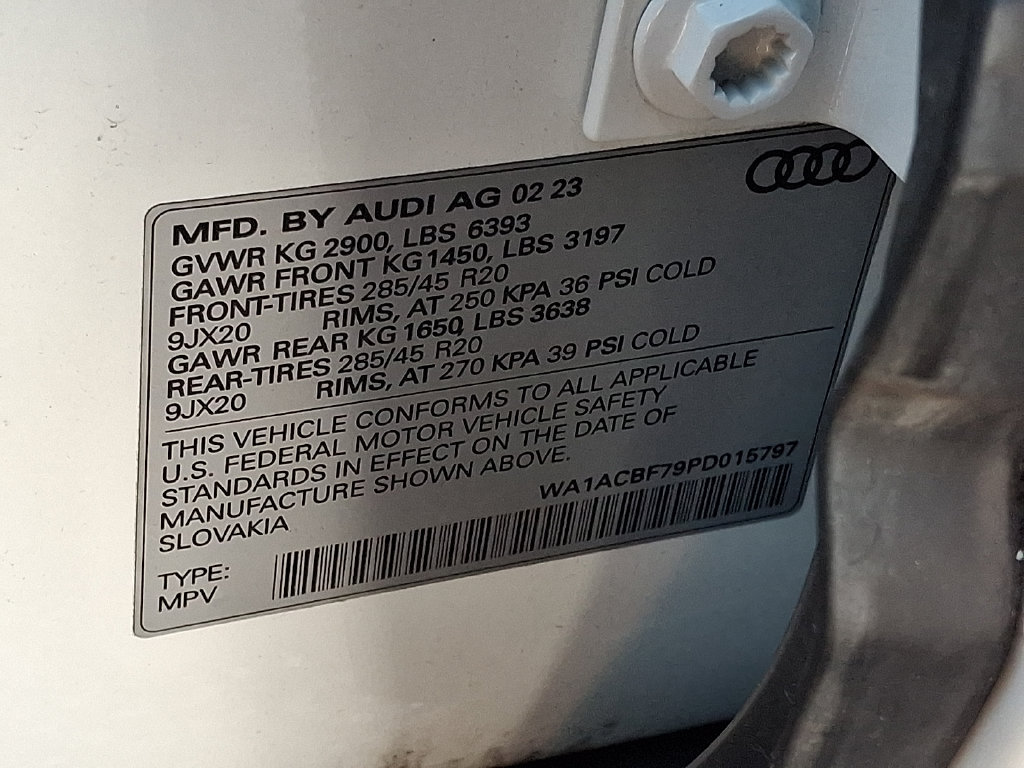 Certified 2023 Audi Q7 2.0T Premium w/ Convenience Package AWD/4WD image 28