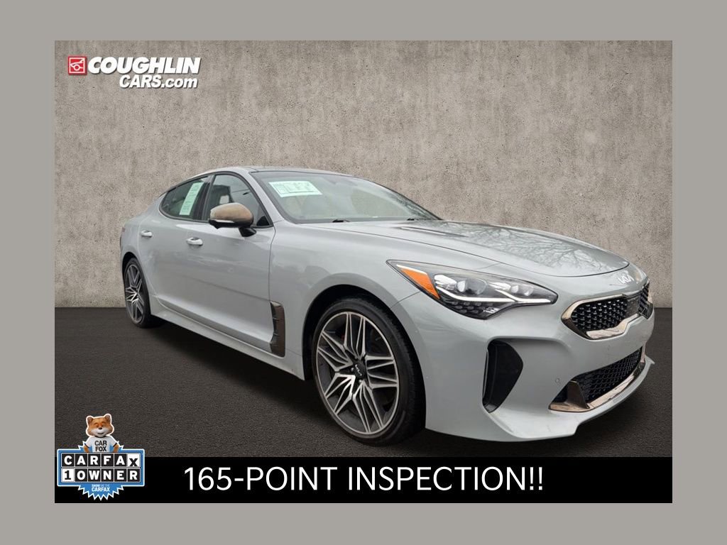 Certified 2023 Kia Stinger GT2 w/ Red Interior Color Package image 1