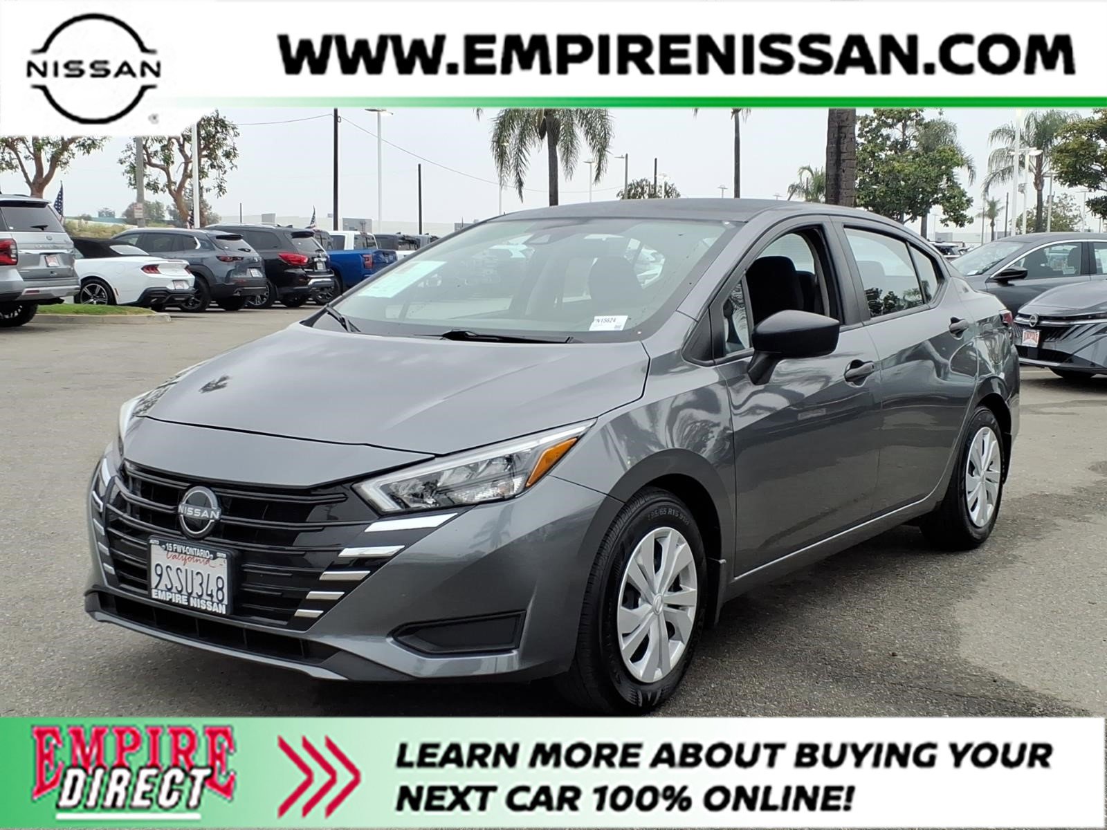 Certified 2025 Nissan Versa S w/ Trunk Package