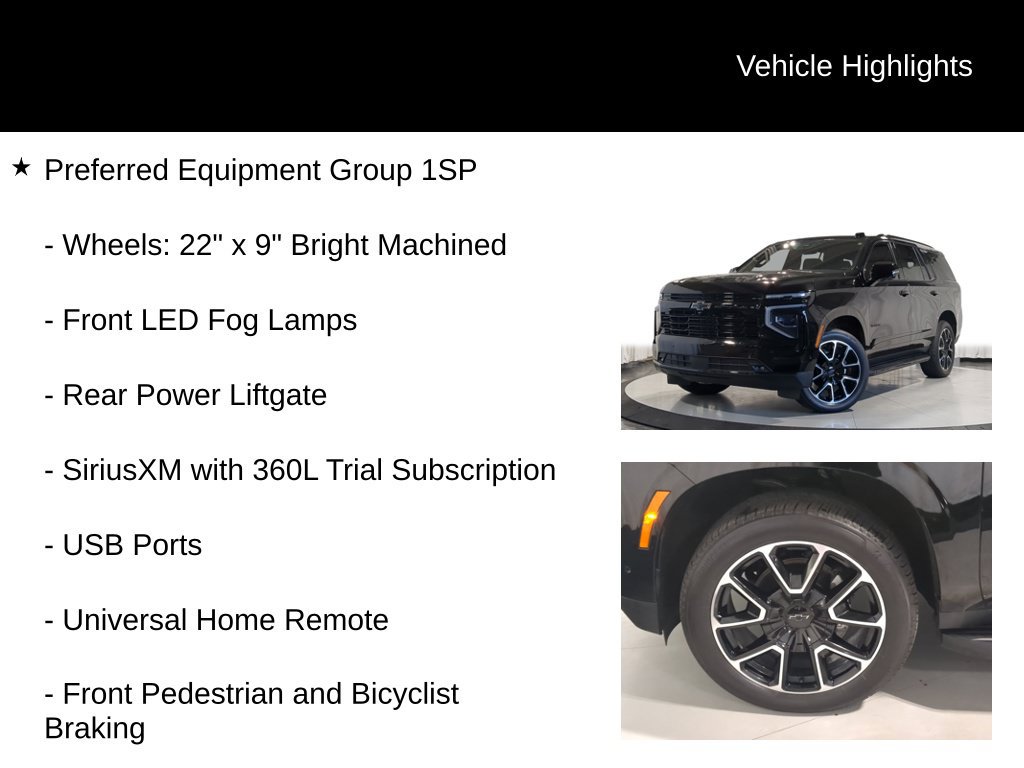 Used 2025 Chevrolet Tahoe RST w/ Comfort Package AWD/4WD image 19