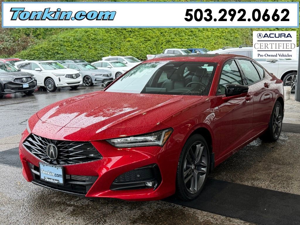 Certified 2025 Acura TLX SH-AWD w/ A-SPEC Pkg image 4