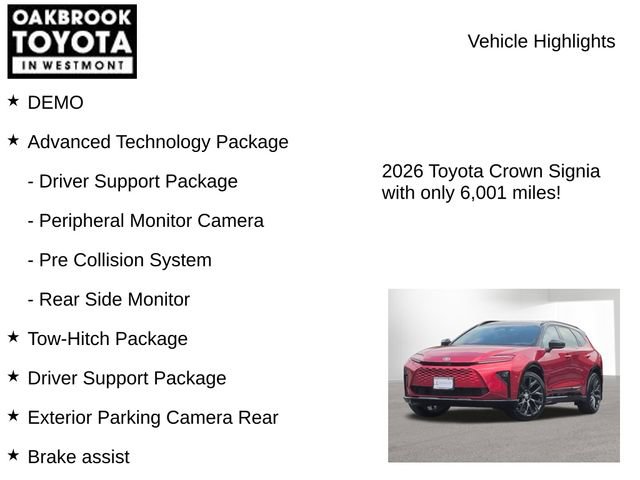 New 2026 Toyota Crown Signia AWD/4WD image 7