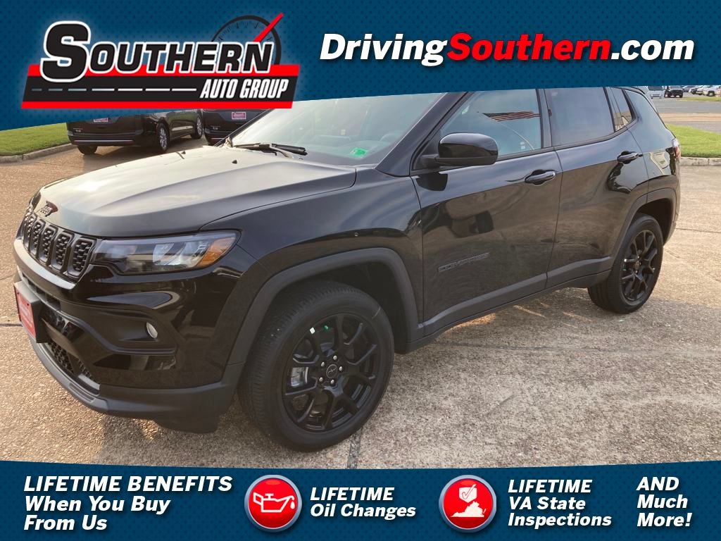 New 2025 Jeep Compass Latitude w/ Sun & Sound Group AWD/4WD 360° Tour