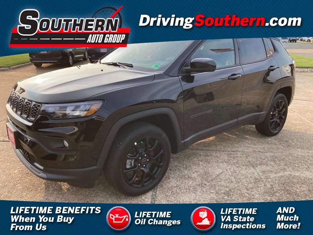 New 2025 Jeep Compass Latitude w/ Sun & Sound Group AWD/4WD 360° Tour
