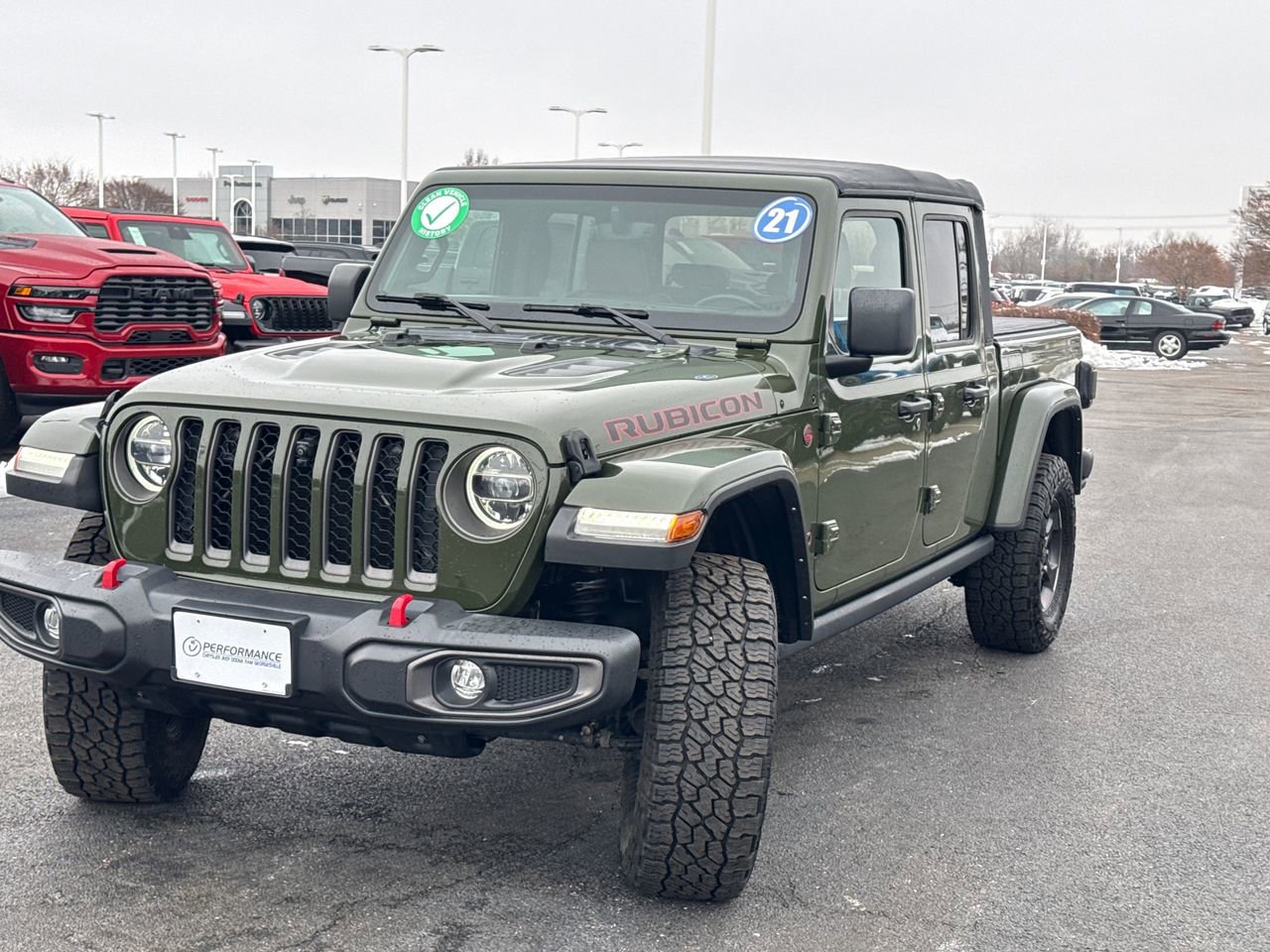 Used 2021 Jeep Gladiator Rubicon w/ Uconnect 4C Nav & Sound Group image 7