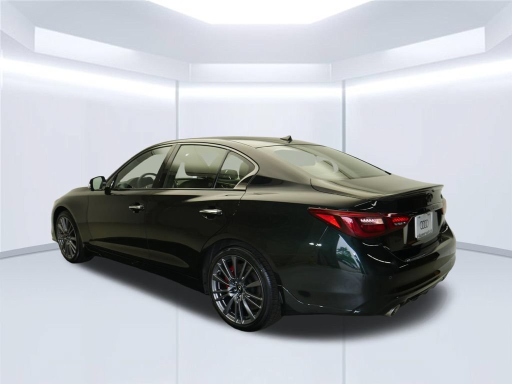Used 2024 INFINITI Q50 Red Sport 400 w/ Black Opal Edition AWD/4WD image 3