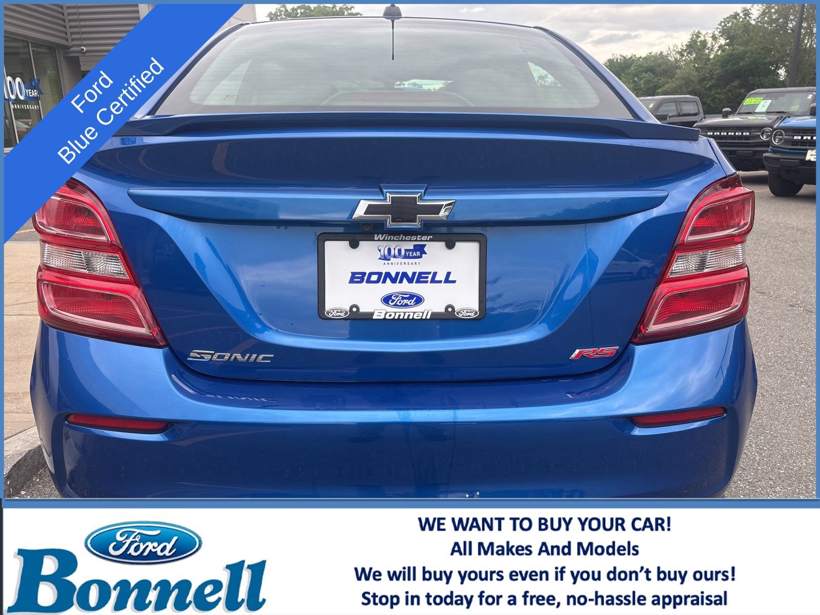 Used 2019 Chevrolet Sonic LT w/ Convenience Package FWD image 4