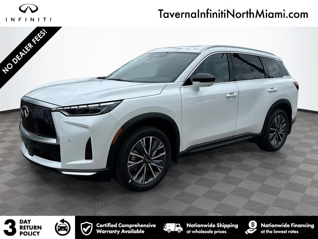 New 2027 INFINITI QX60 Luxe w/ Cargo Package