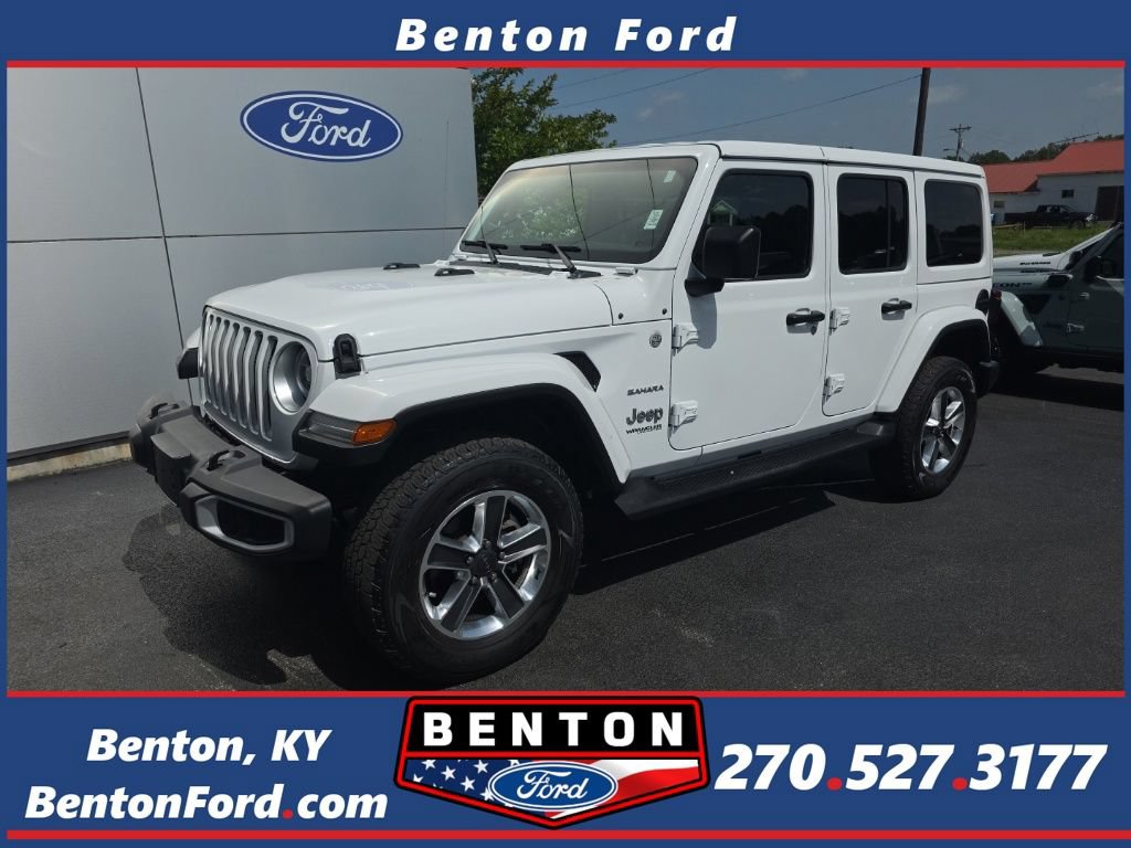 Used 2022 Jeep Wrangler Unlimited Sahara w/ LED Lighting Group AWD/4WD video 1