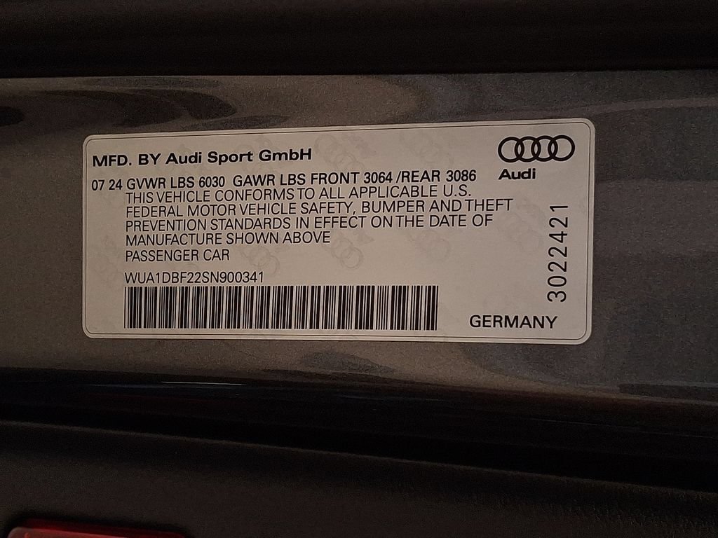 Used 2025 Audi RS 6 performance w/ Black Optic Package AWD/4WD image 28