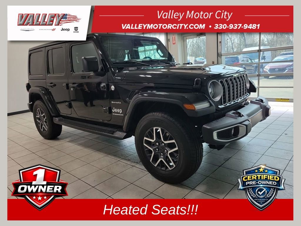 Used 2024 Jeep Wrangler Sahara AWD/4WD image 1