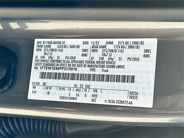 Used 2023 Ford F150 Tremor w/ Trailer Tow Package image 31