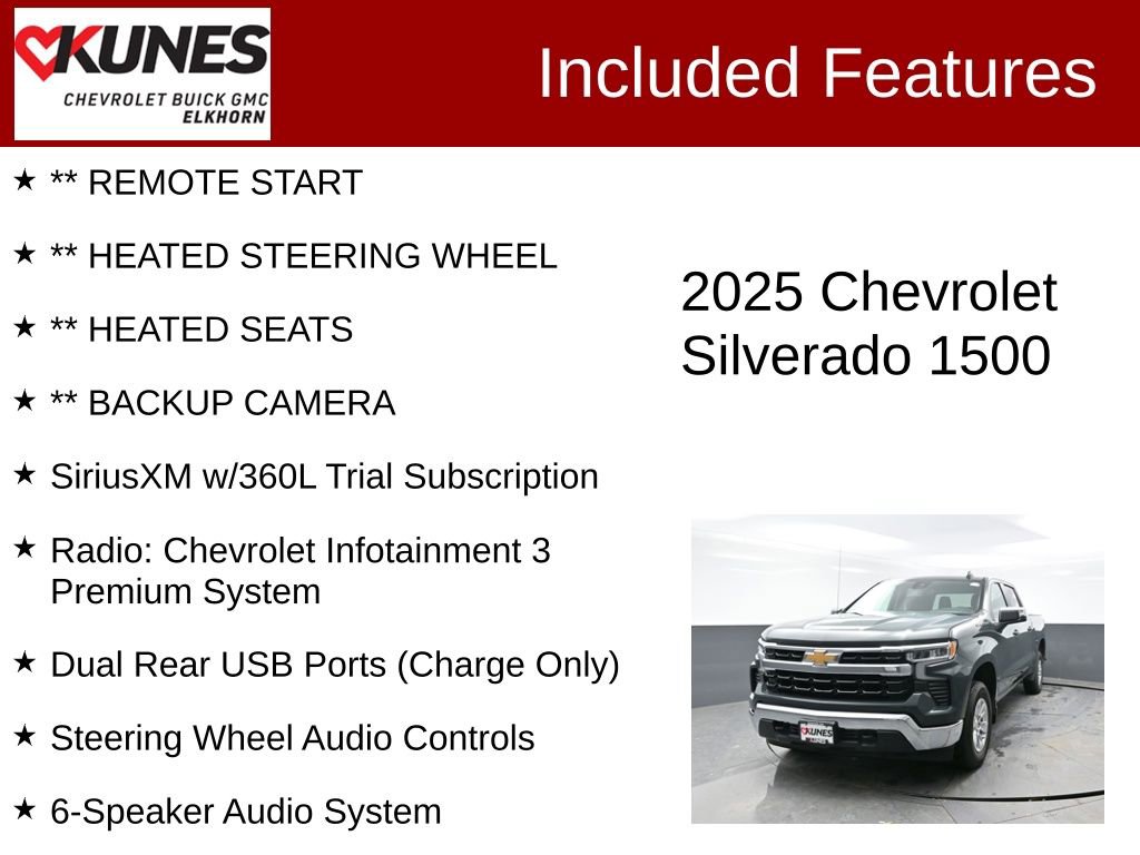 Used 2025 Chevrolet Silverado 1500 LT image 2