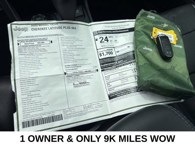 Used 2020 Jeep Cherokee Latitude Plus AWD/4WD image 38