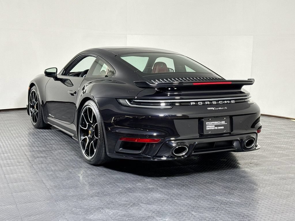 Certified 2021 Porsche 911 Turbo S AWD/4WD image 3