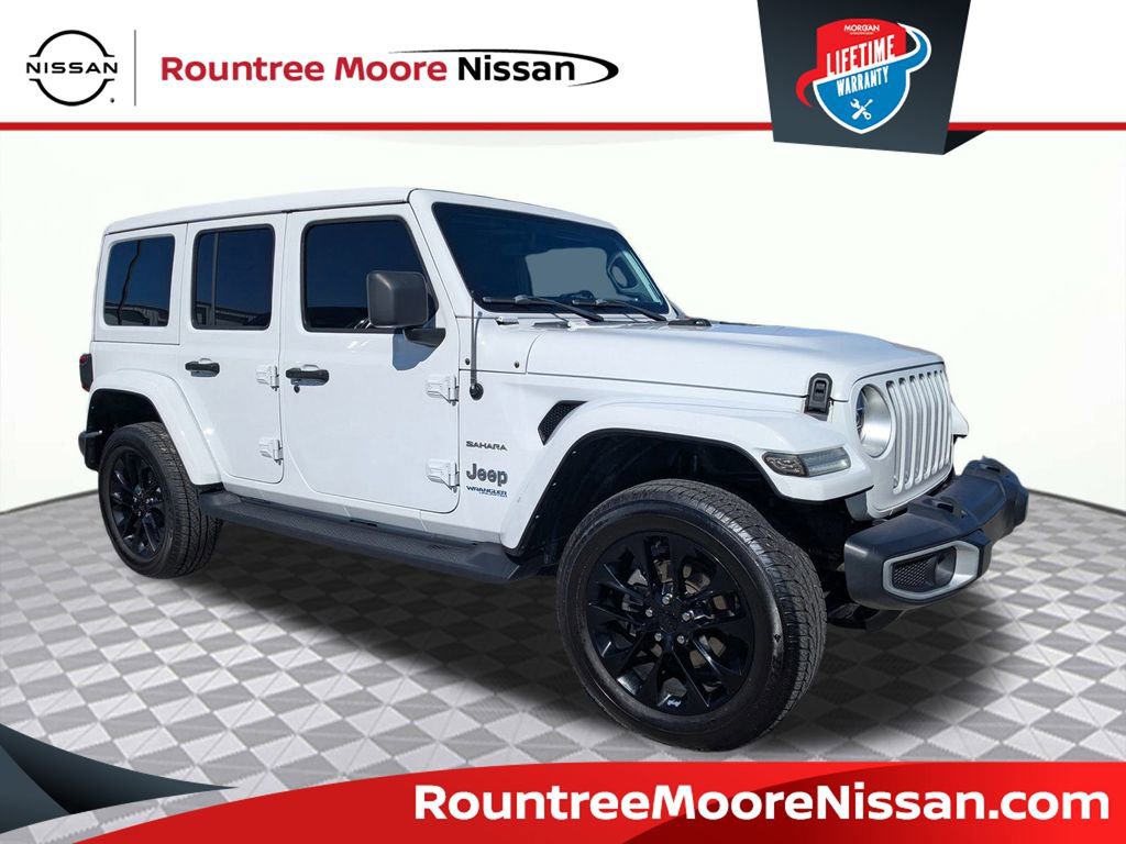 Used 2021 Jeep Wrangler Unlimited Sahara image 1