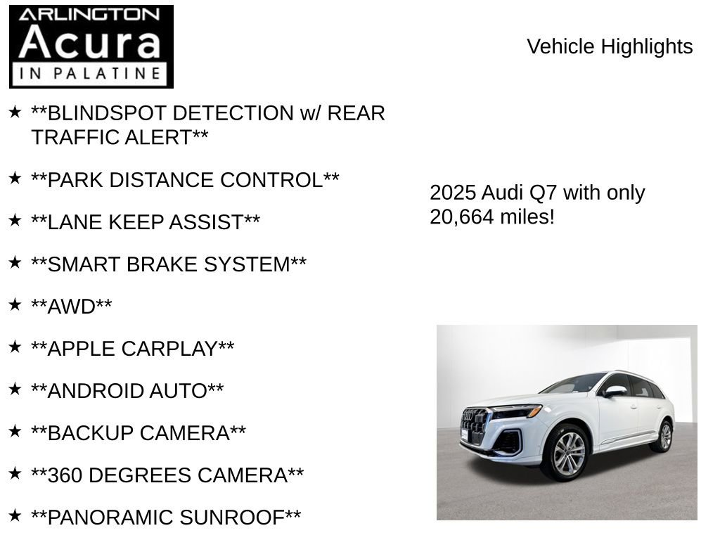 Used 2025 Audi Q7 3.0T Premium Plus image 7