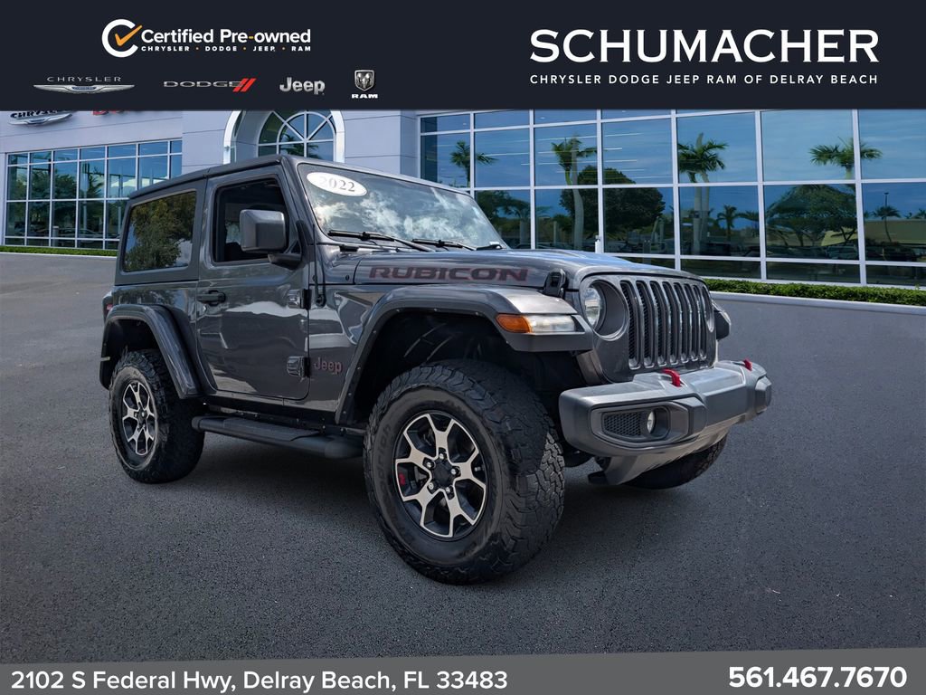 Certified 2022 Jeep Wrangler Rubicon
