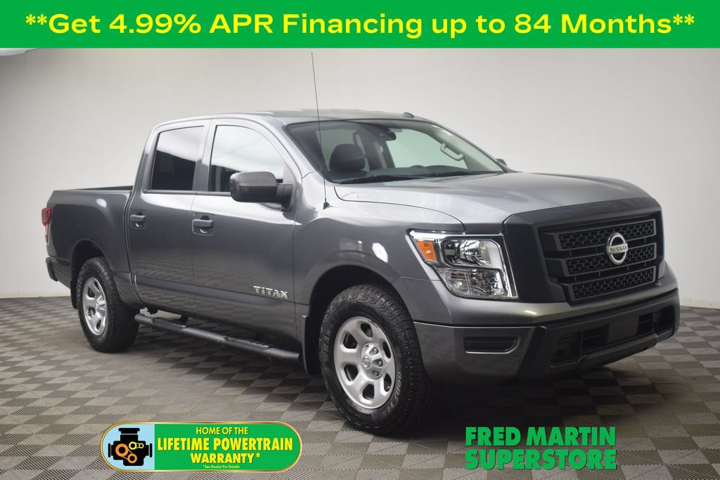 Used 2021 Nissan Titan S w/ S Utility Package AWD/4WD image 1