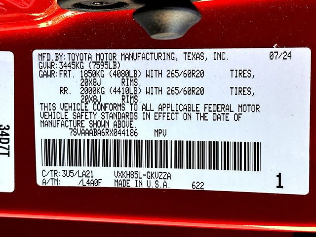 Certified 2024 Toyota Sequoia Platinum image 33