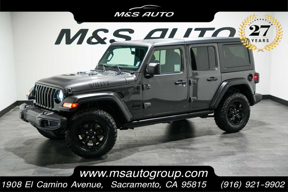 Used 2021 Jeep Wrangler Unlimited Sport image 1