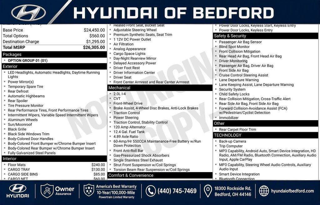 New 2026 Hyundai Elantra SEL Sport FWD image 37