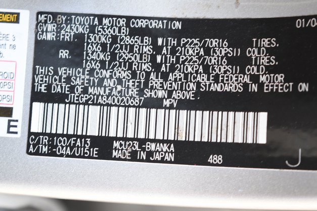 Used 2004 Toyota Highlander 2WD V6 image 34