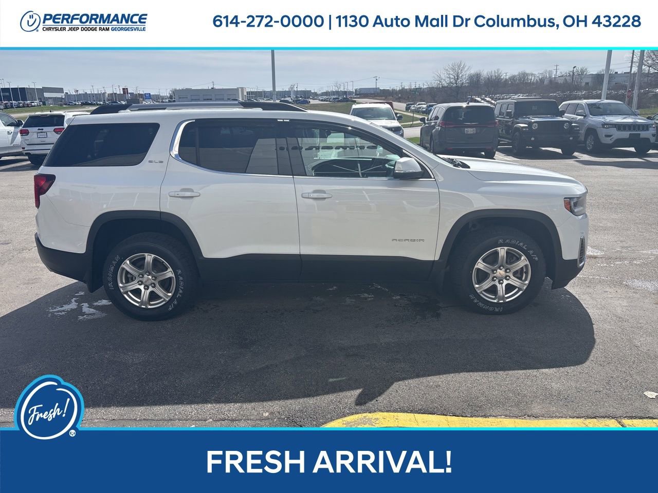 Used 2021 GMC Acadia SLE w/ Trailering Package image 3