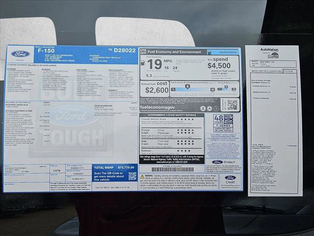 New 2026 Ford F150 Lariat w/ Equipment Group 501A Mid image 18