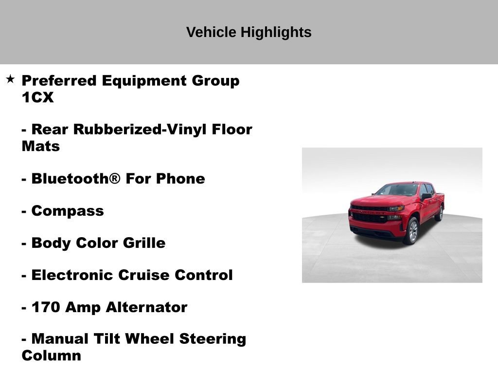 Used 2021 Chevrolet Silverado 1500 Custom AWD/4WD image 14