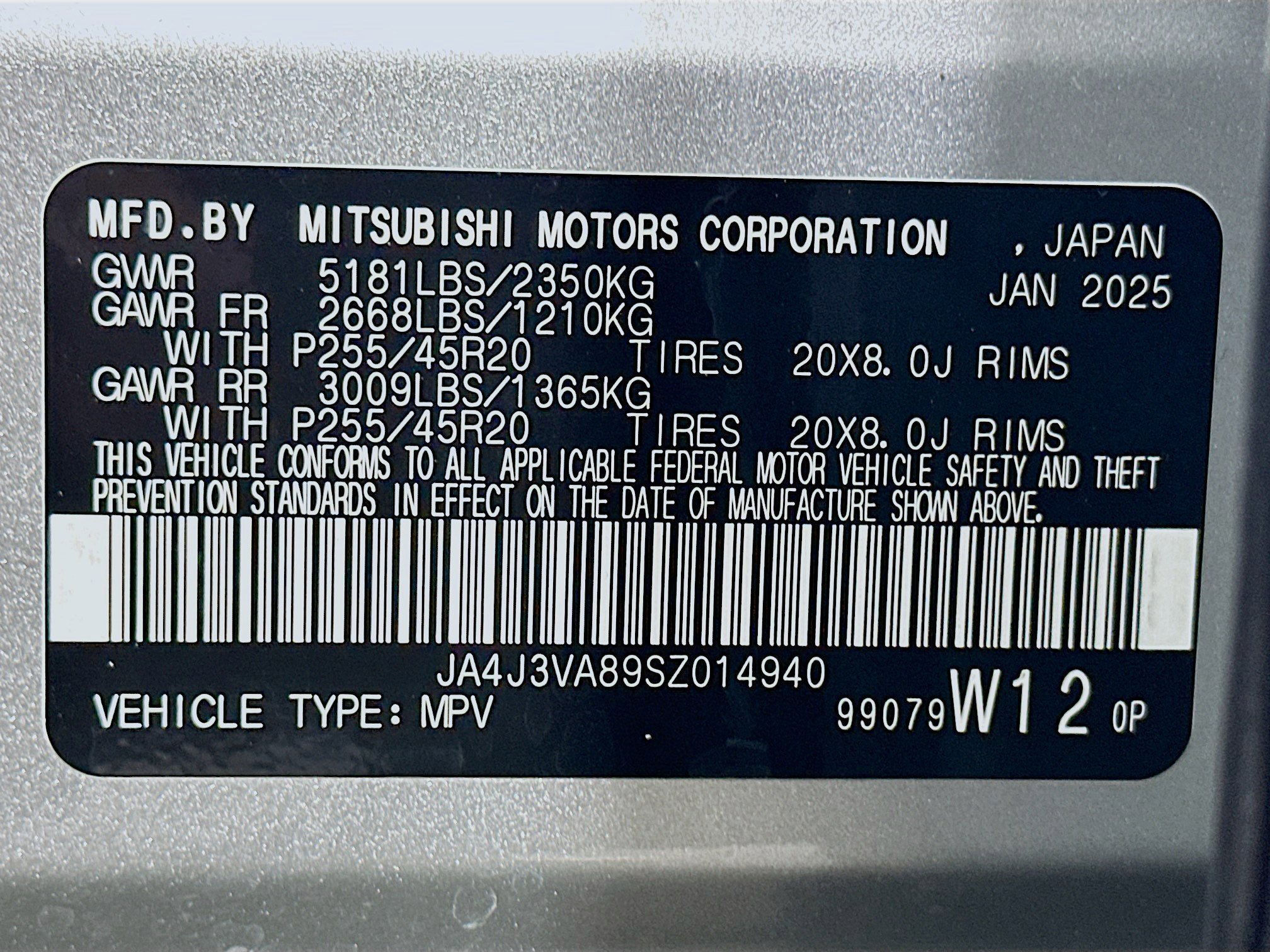 Used 2025 Mitsubishi Outlander SE image 12