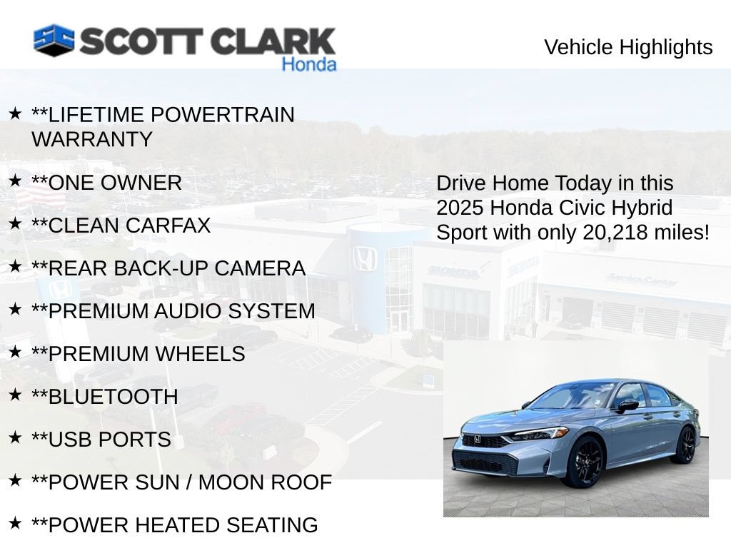 Used 2025 Honda Civic Sport image 11