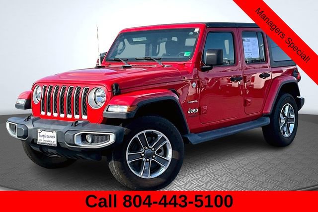 Used 2021 Jeep Wrangler Unlimited Sahara image 1