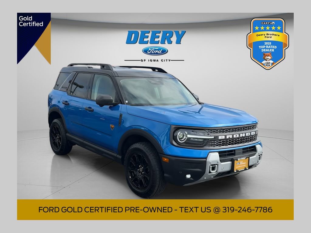 Certified 2025 Ford Bronco Sport Badlands
