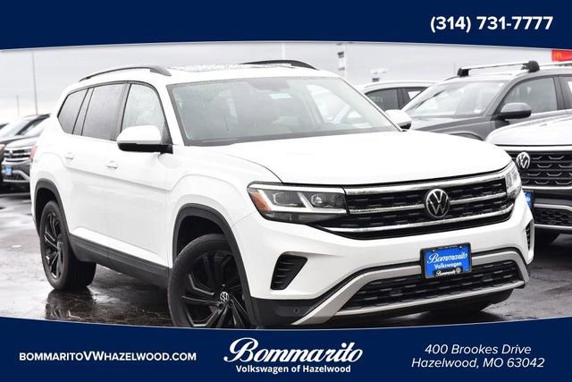 Certified 2022 Volkswagen Atlas SE w/ Panoramic Sunroof Package