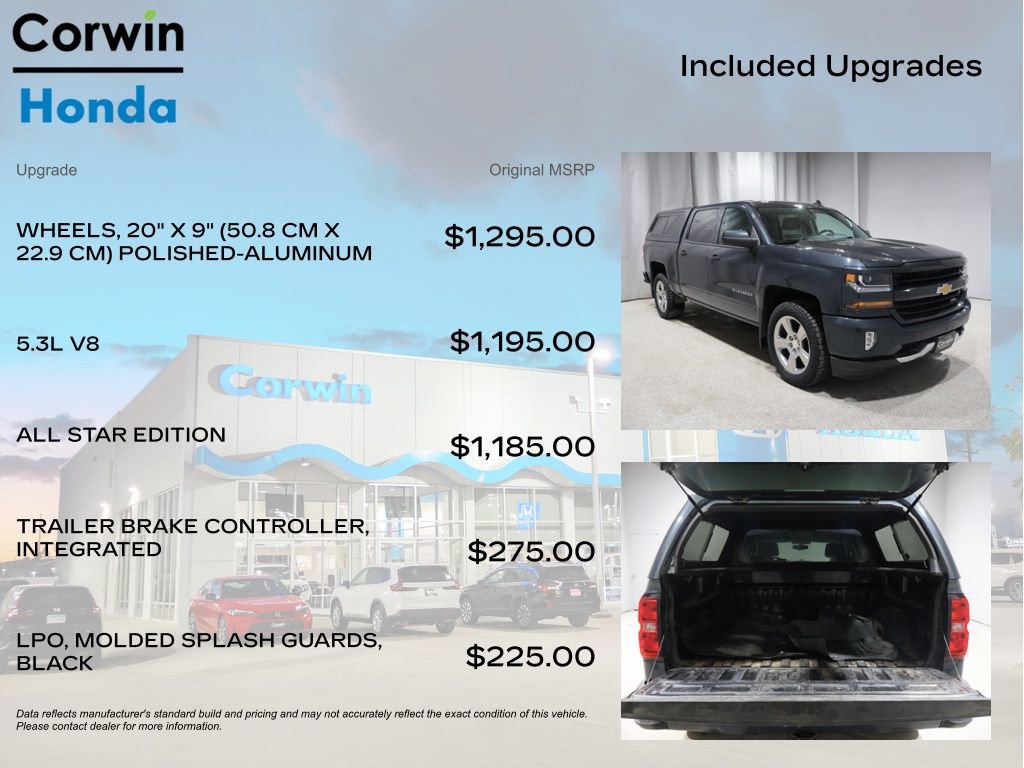 Used 2018 Chevrolet Silverado 1500 LT w/ All Star Edition image 4