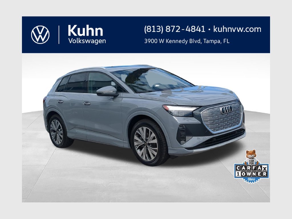 Used 2023 Audi Q4 e-tron Premium Plus w/ Premium Plus RWD 360° Tour