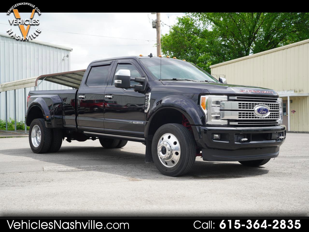 Used 2019 Ford F450 Platinum w/ Platinum Ultimate Package AWD/4WD image 1