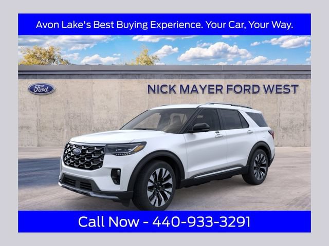 New 2026 Ford Explorer Platinum
