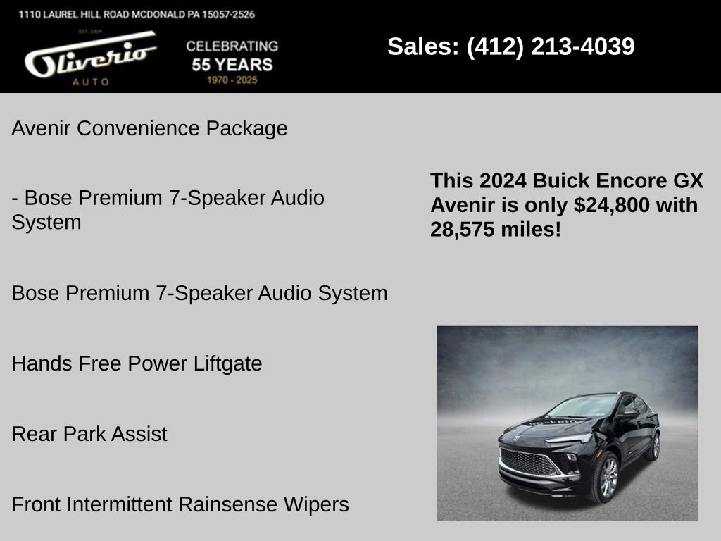 Used 2024 Buick Encore GX Avenir w/ Avenir Convenience Package image 10