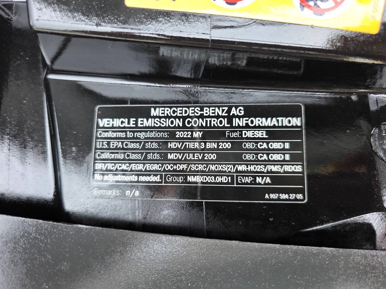 Used 2022 Mercedes-Benz Sprinter 2500 image 24
