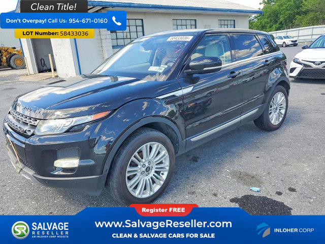 Used 2013 Land Rover Range Rover Evoque Prestige