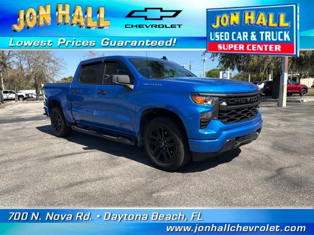 Certified 2025 Chevrolet Silverado 1500 Custom w/ LPO, Dark Essentials Package