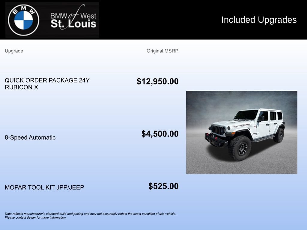 Used 2025 Jeep Wrangler Unlimited Rubicon AWD/4WD image 20