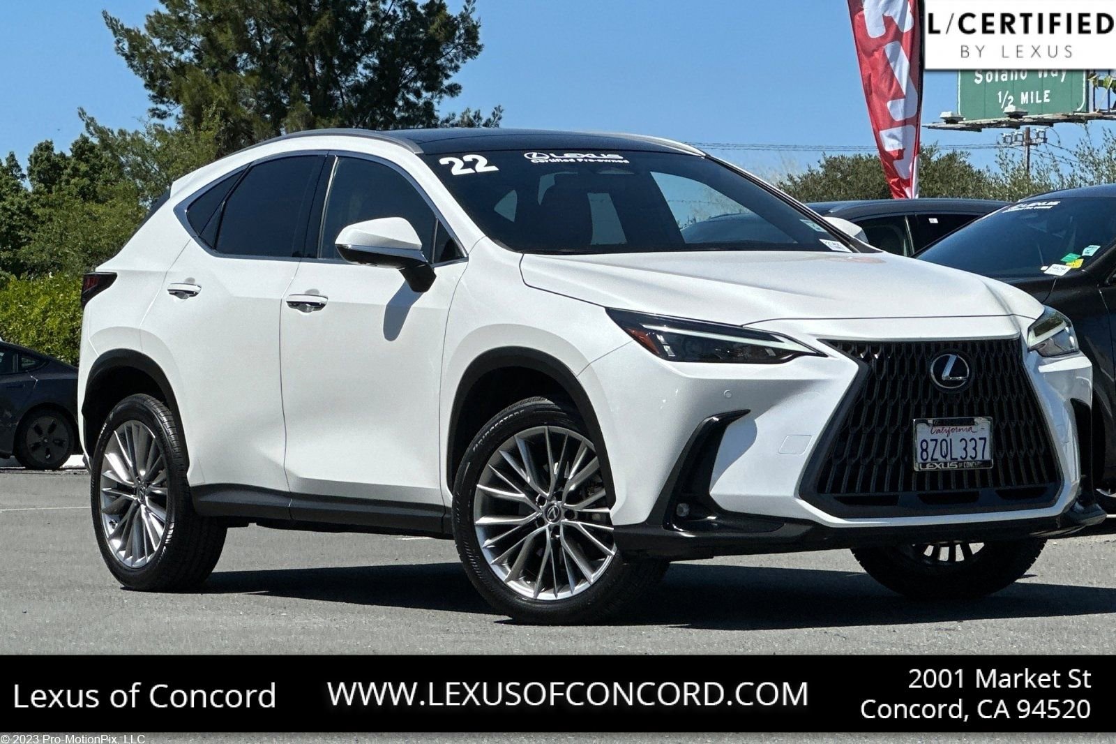 Certified 2022 Lexus NX 350 AWD w/ Vision Package image 1