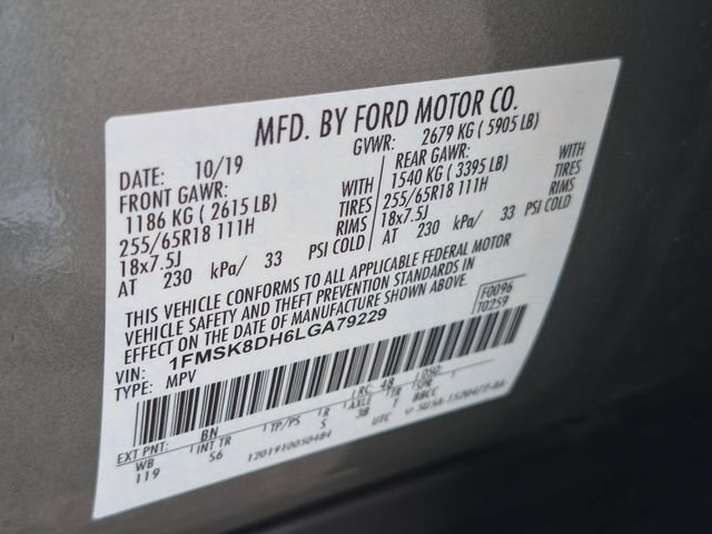 Used 2020 Ford Explorer XLT w/ Equipment Group 202A AWD/4WD image 26